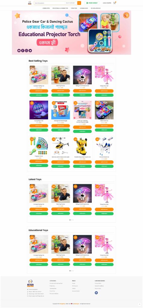 custom website design for business and brand
